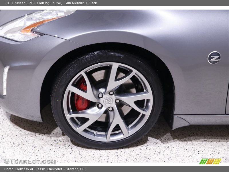 Gun Metallic / Black 2013 Nissan 370Z Touring Coupe