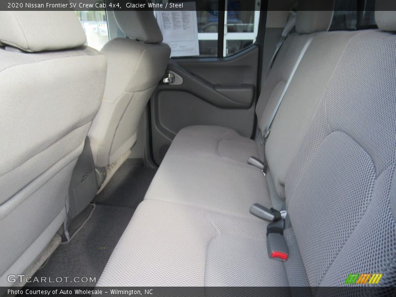 Rear Seat of 2020 Frontier SV Crew Cab 4x4