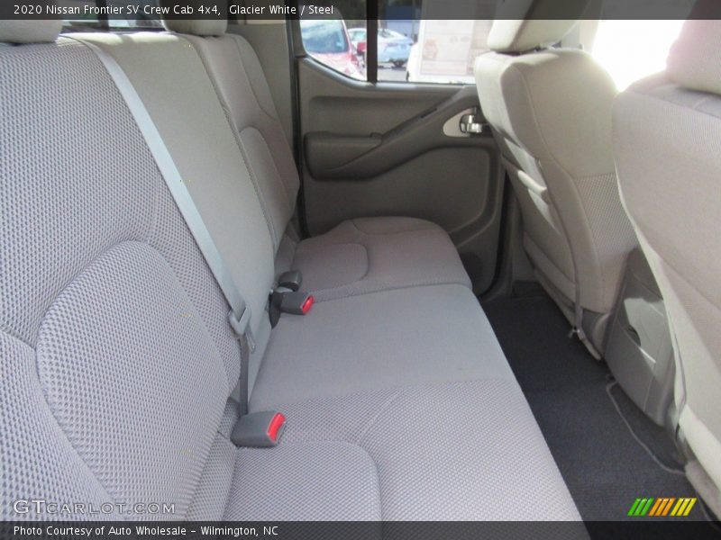 Glacier White / Steel 2020 Nissan Frontier SV Crew Cab 4x4