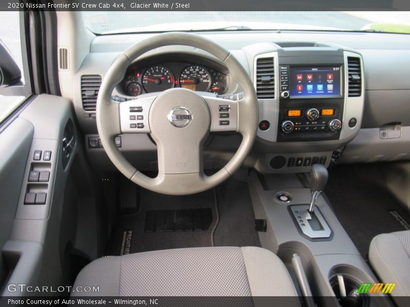 Dashboard of 2020 Frontier SV Crew Cab 4x4