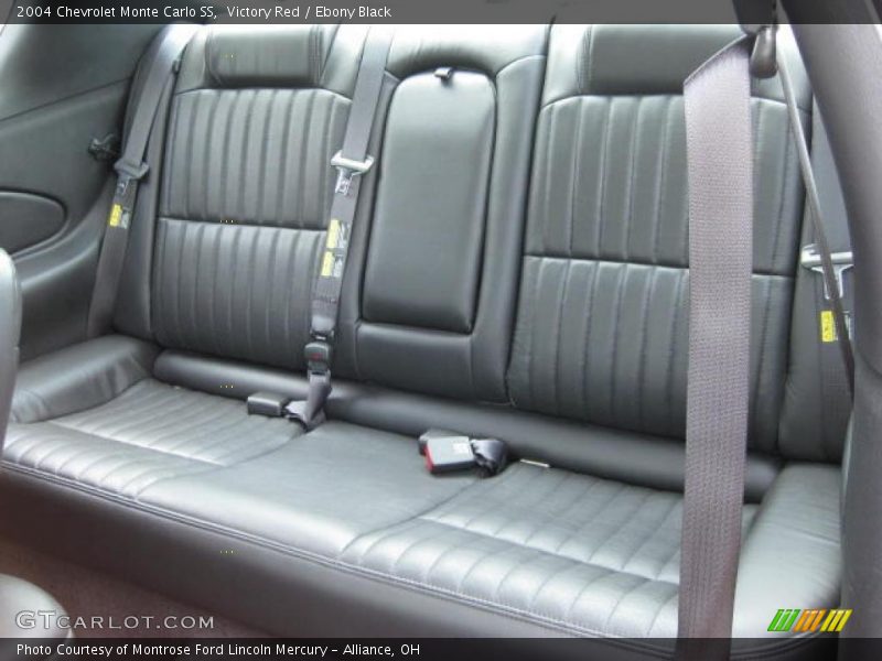 Victory Red / Ebony Black 2004 Chevrolet Monte Carlo SS