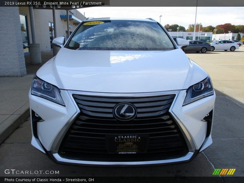Eminent White Pearl / Parchment 2019 Lexus RX 350