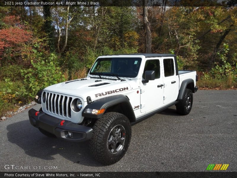 Bright White / Black 2021 Jeep Gladiator Rubicon 4x4