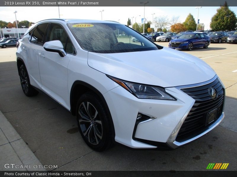 Eminent White Pearl / Parchment 2019 Lexus RX 350