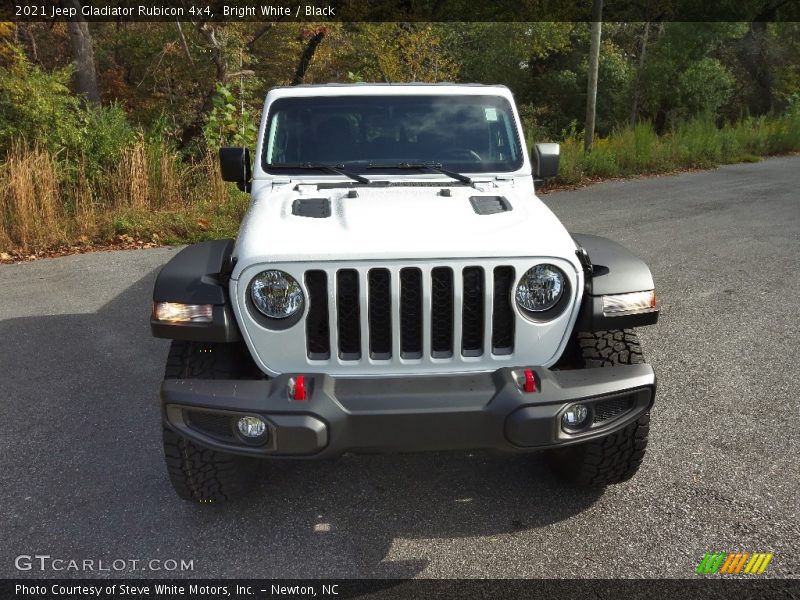 Bright White / Black 2021 Jeep Gladiator Rubicon 4x4
