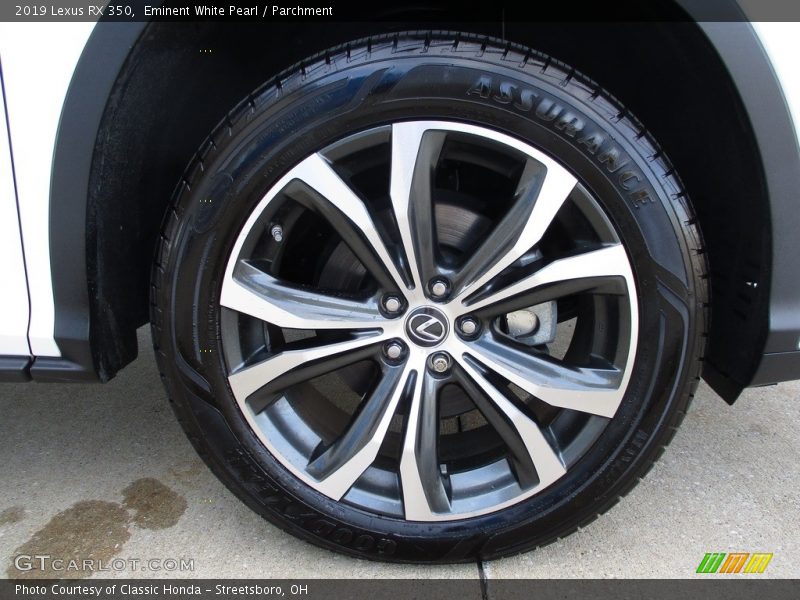 Eminent White Pearl / Parchment 2019 Lexus RX 350