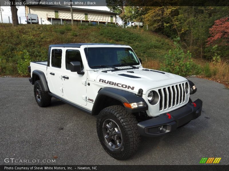 Bright White / Black 2021 Jeep Gladiator Rubicon 4x4
