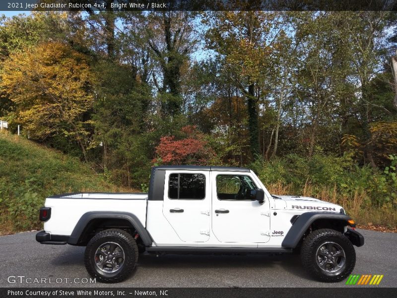 Bright White / Black 2021 Jeep Gladiator Rubicon 4x4