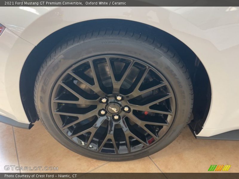 Oxford White / Ceramic 2021 Ford Mustang GT Premium Convertible