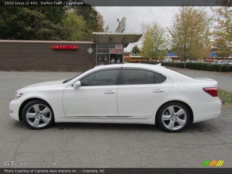 Starfire Pearl / Cashmere 2010 Lexus LS 460