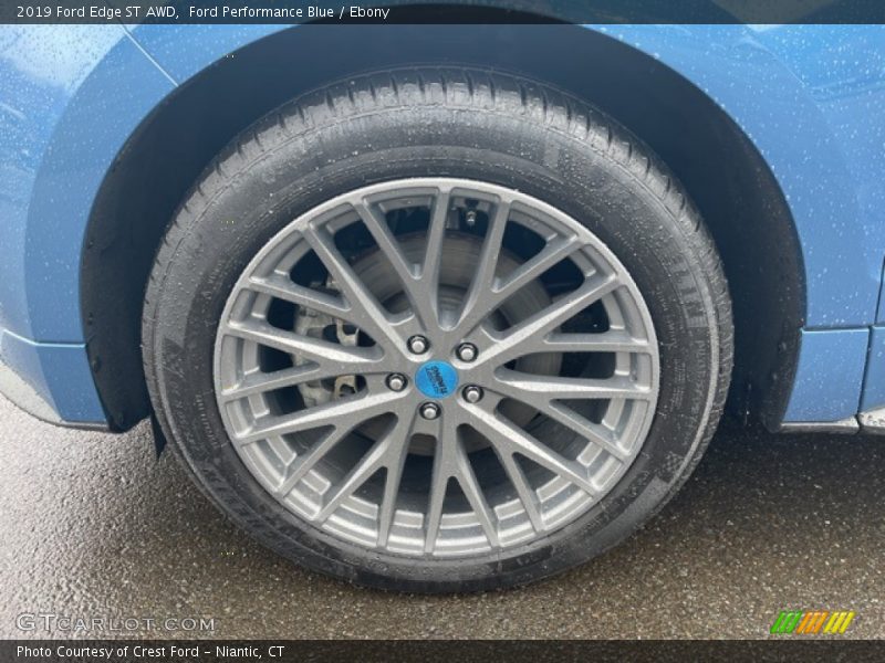 Ford Performance Blue / Ebony 2019 Ford Edge ST AWD