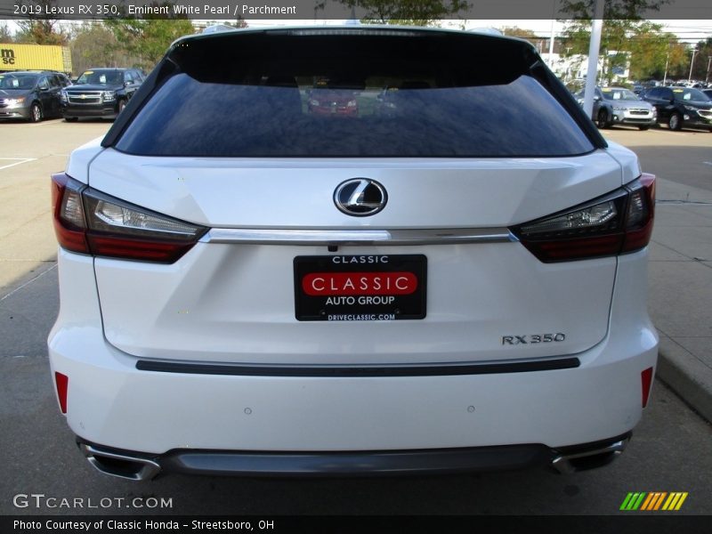 Eminent White Pearl / Parchment 2019 Lexus RX 350