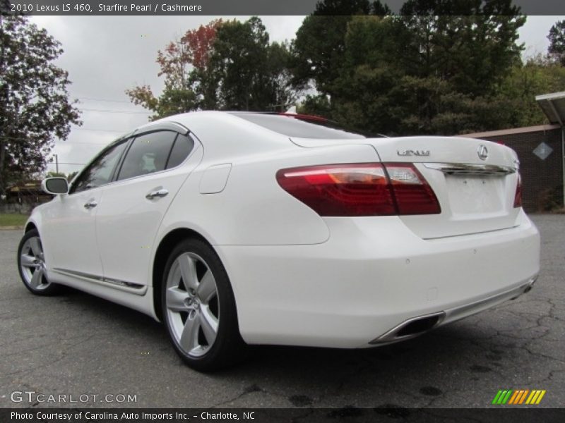 Starfire Pearl / Cashmere 2010 Lexus LS 460