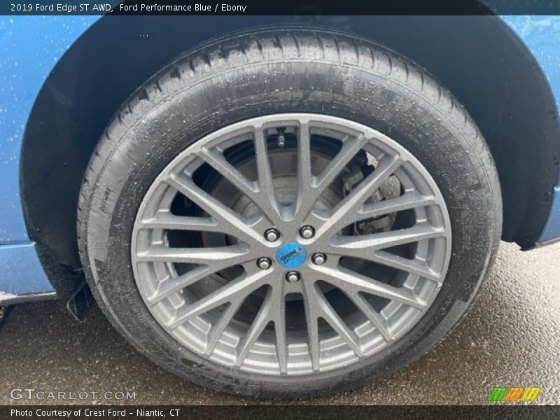 Ford Performance Blue / Ebony 2019 Ford Edge ST AWD