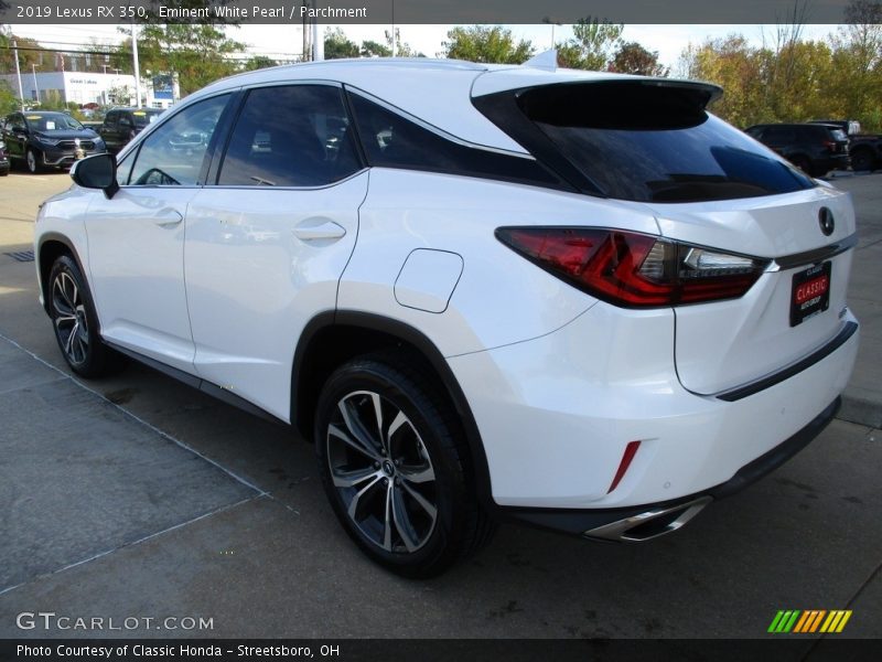 Eminent White Pearl / Parchment 2019 Lexus RX 350