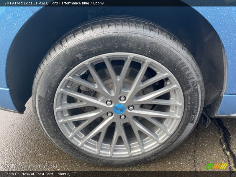 Ford Performance Blue / Ebony 2019 Ford Edge ST AWD