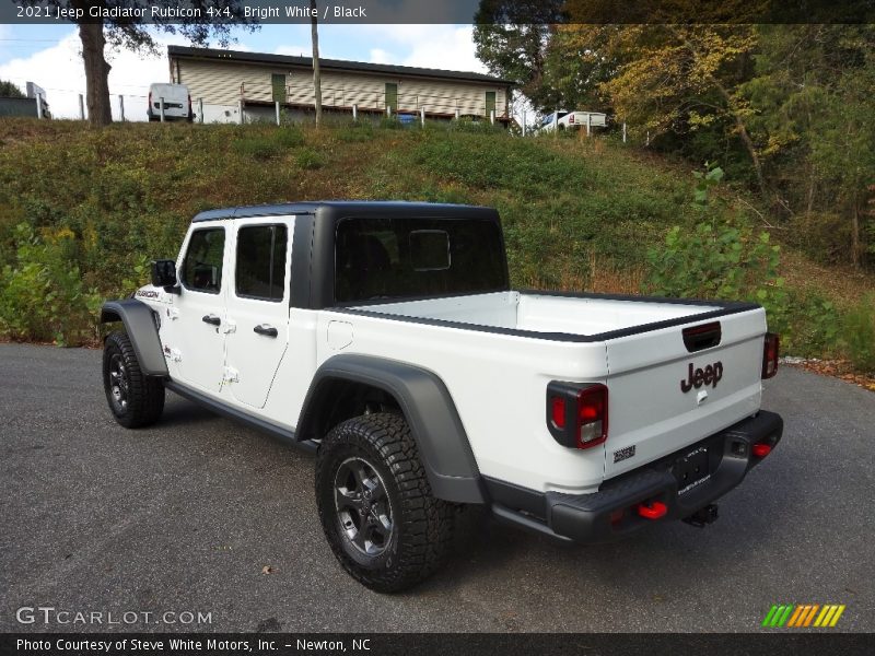 Bright White / Black 2021 Jeep Gladiator Rubicon 4x4