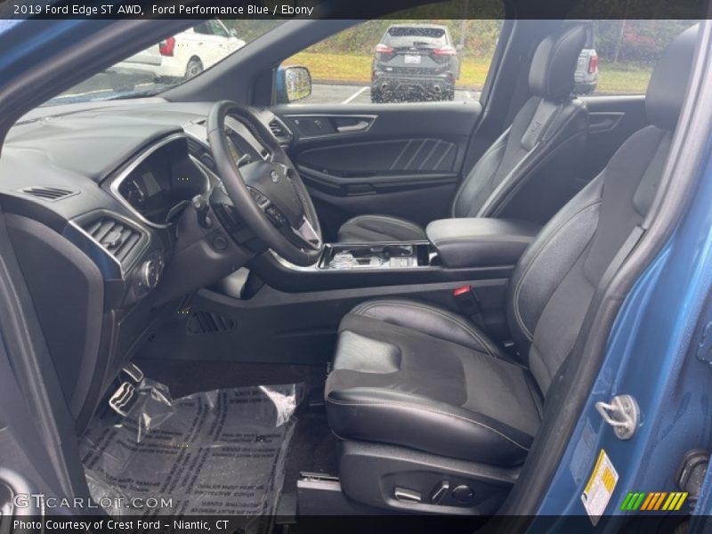 Ford Performance Blue / Ebony 2019 Ford Edge ST AWD