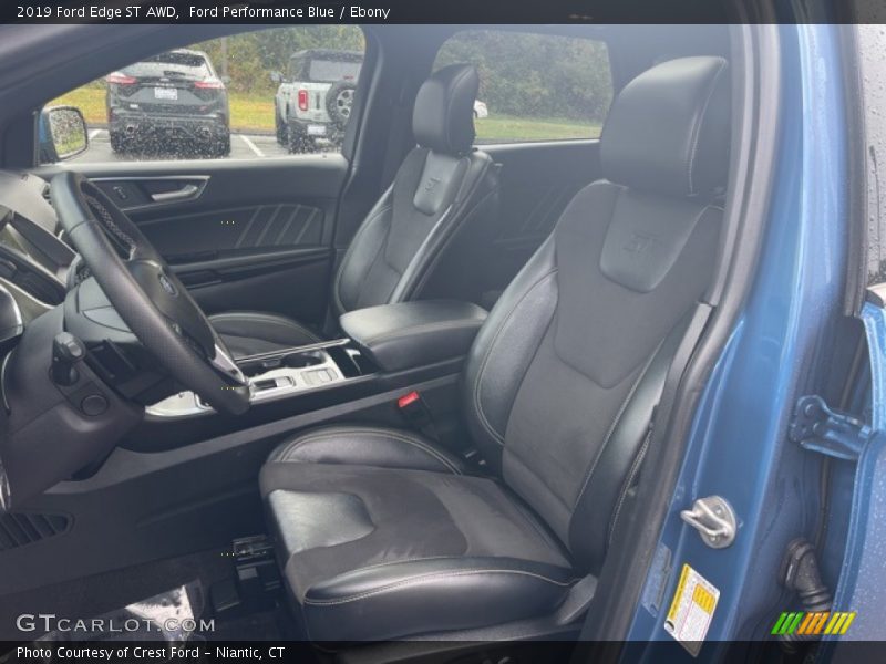 Ford Performance Blue / Ebony 2019 Ford Edge ST AWD