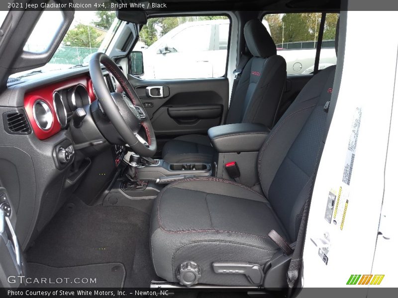 Bright White / Black 2021 Jeep Gladiator Rubicon 4x4