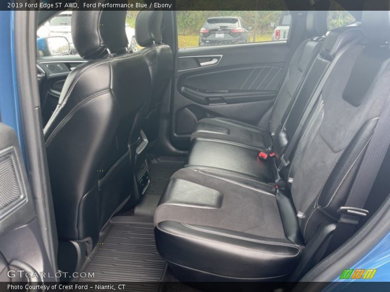 Ford Performance Blue / Ebony 2019 Ford Edge ST AWD
