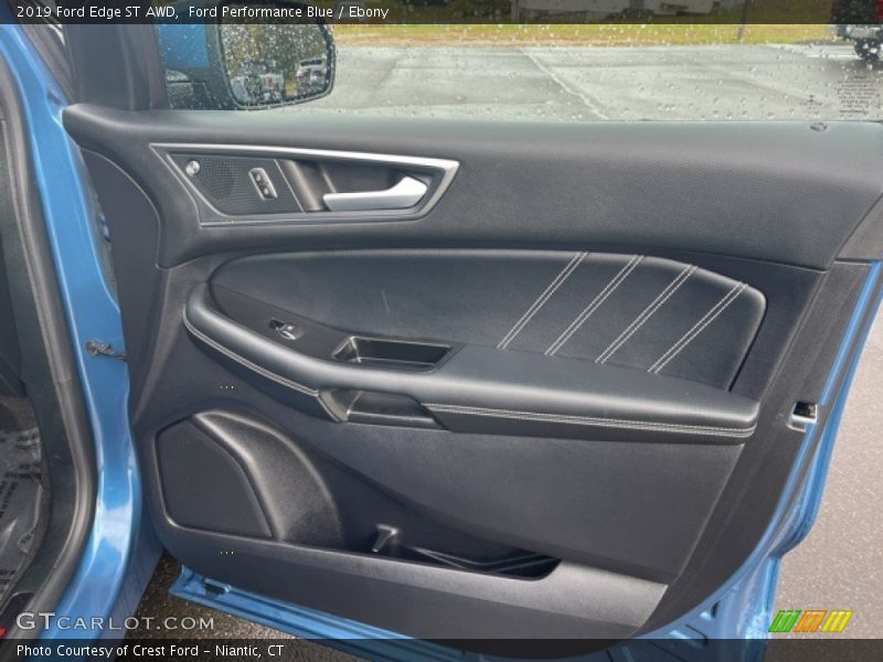 Ford Performance Blue / Ebony 2019 Ford Edge ST AWD