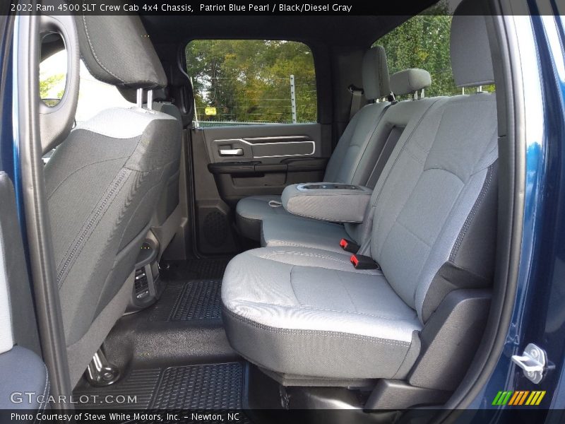 Rear Seat of 2022 4500 SLT Crew Cab 4x4 Chassis