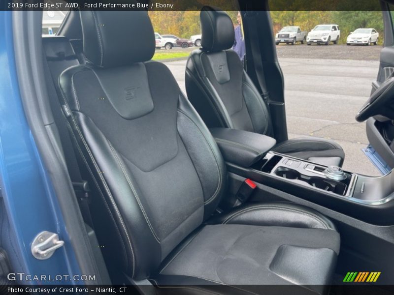 Ford Performance Blue / Ebony 2019 Ford Edge ST AWD
