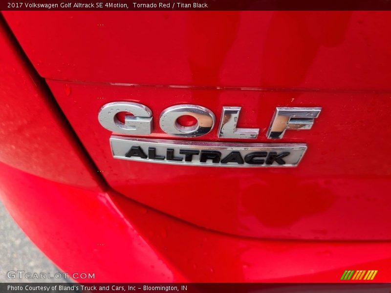 Tornado Red / Titan Black 2017 Volkswagen Golf Alltrack SE 4Motion