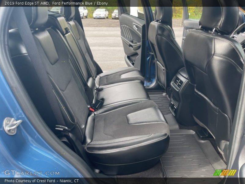 Ford Performance Blue / Ebony 2019 Ford Edge ST AWD