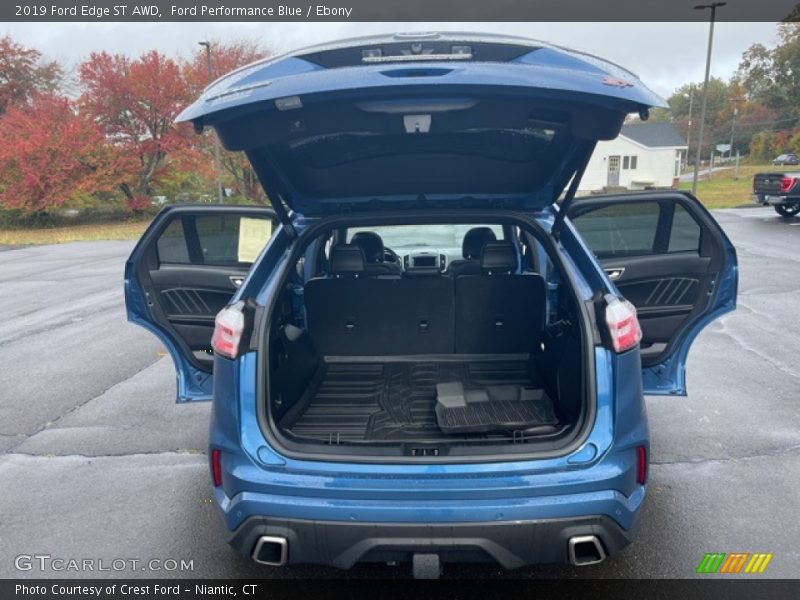 Ford Performance Blue / Ebony 2019 Ford Edge ST AWD