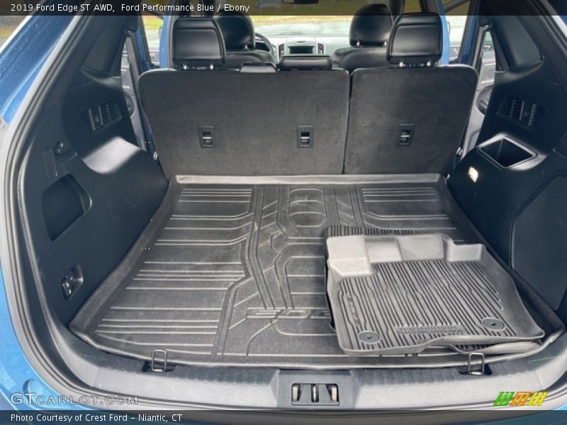 Ford Performance Blue / Ebony 2019 Ford Edge ST AWD