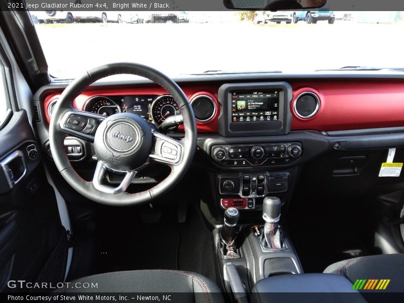 Bright White / Black 2021 Jeep Gladiator Rubicon 4x4