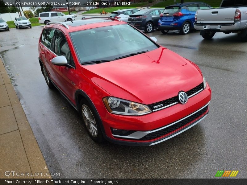  2017 Golf Alltrack SE 4Motion Tornado Red