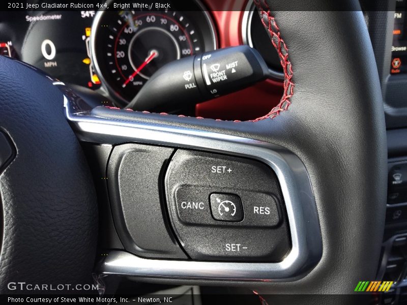 Bright White / Black 2021 Jeep Gladiator Rubicon 4x4