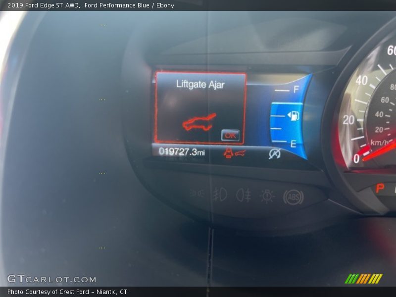Ford Performance Blue / Ebony 2019 Ford Edge ST AWD