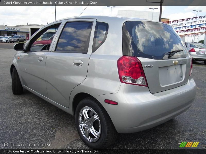 Galaxy Silver Metallic / Gray 2004 Chevrolet Aveo Hatchback