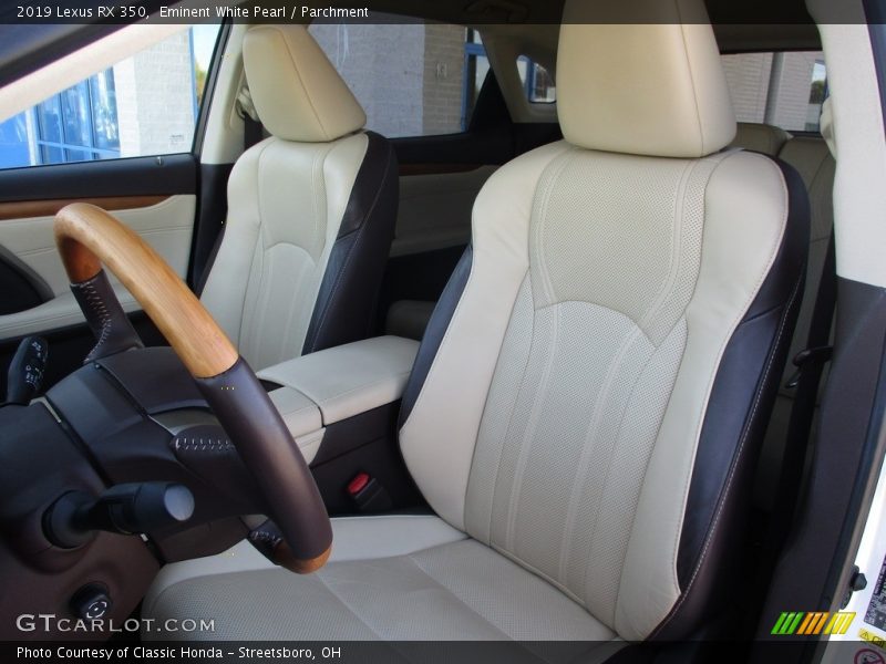 Eminent White Pearl / Parchment 2019 Lexus RX 350