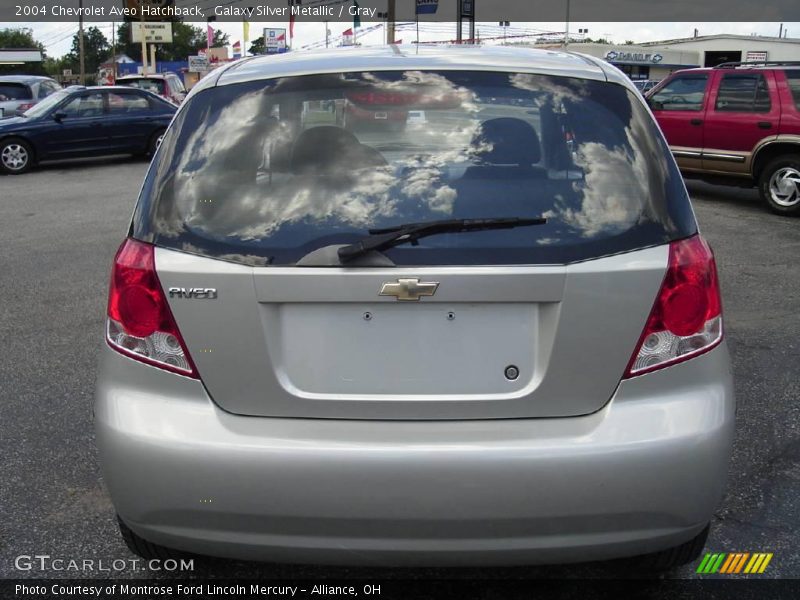 Galaxy Silver Metallic / Gray 2004 Chevrolet Aveo Hatchback