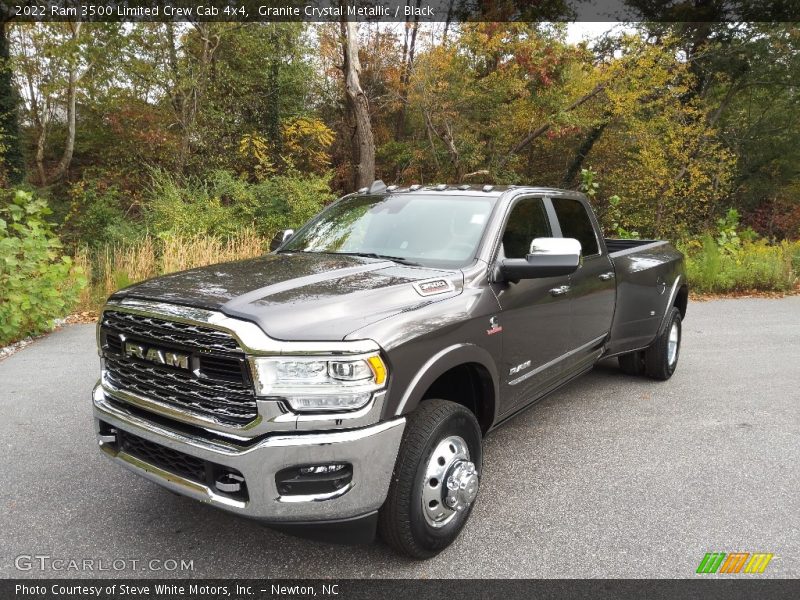 Granite Crystal Metallic / Black 2022 Ram 3500 Limited Crew Cab 4x4