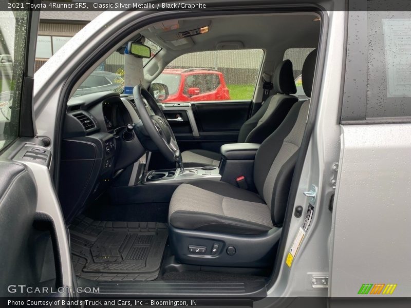  2021 4Runner SR5 Black/Graphite Interior