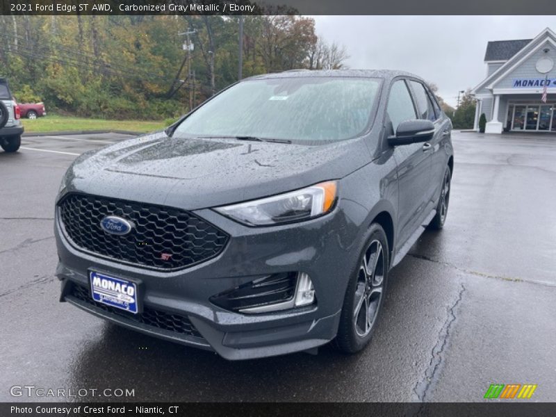 Carbonized Gray Metallic / Ebony 2021 Ford Edge ST AWD