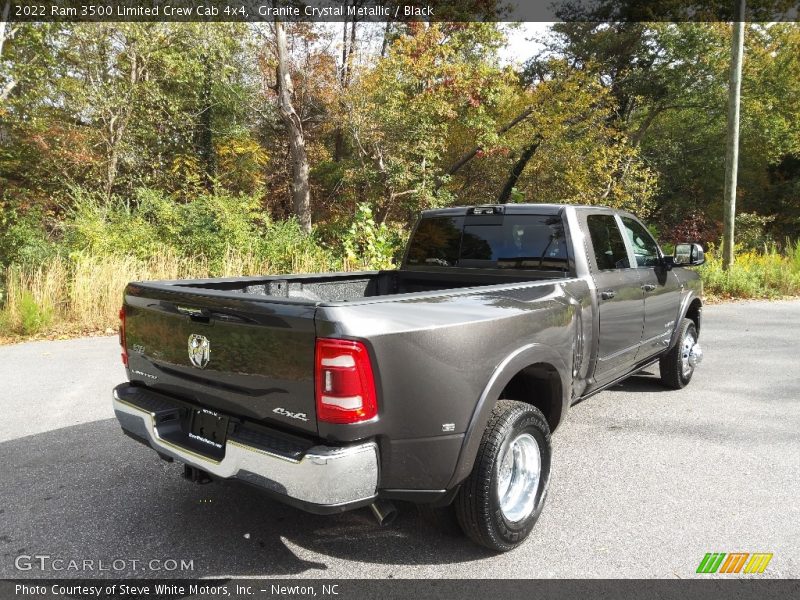 Granite Crystal Metallic / Black 2022 Ram 3500 Limited Crew Cab 4x4