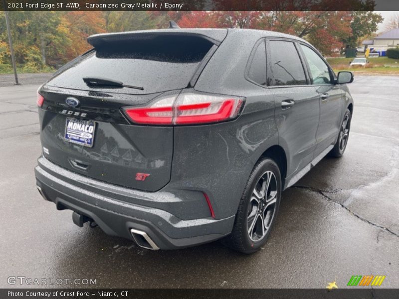 Carbonized Gray Metallic / Ebony 2021 Ford Edge ST AWD
