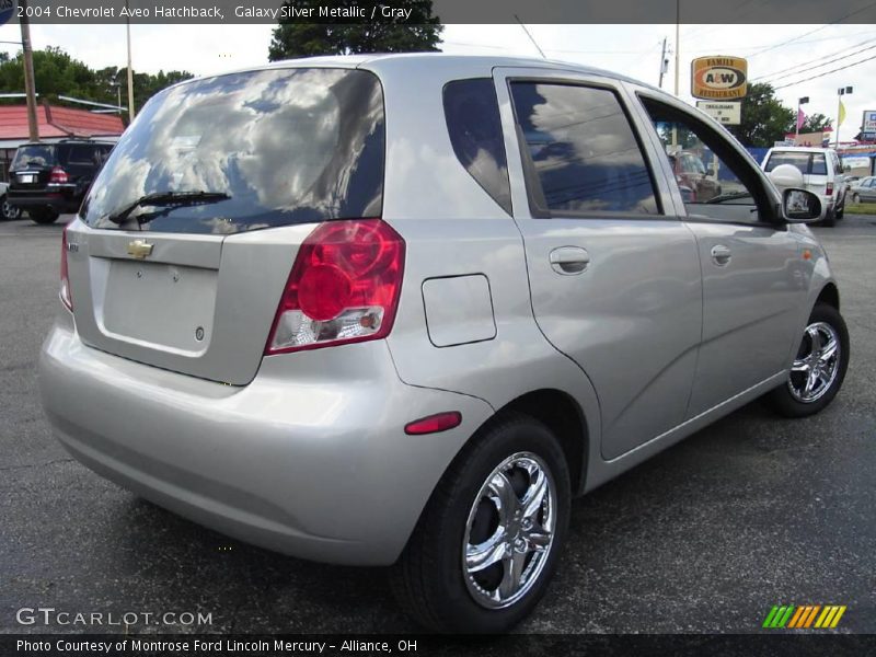 Galaxy Silver Metallic / Gray 2004 Chevrolet Aveo Hatchback
