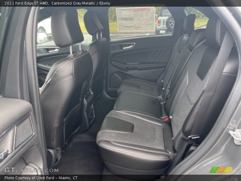 Rear Seat of 2021 Edge ST AWD