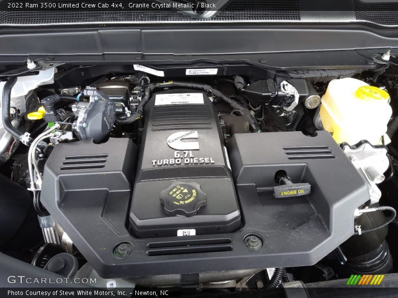  2022 3500 Limited Crew Cab 4x4 Engine - 6.7 Liter OHV 24-Valve Cummins Turbo-Diesel inline 6 Cylinder