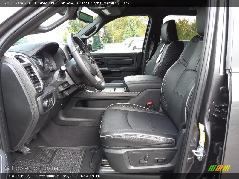  2022 3500 Limited Crew Cab 4x4 Black Interior