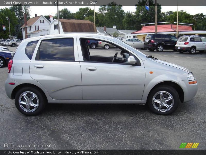 Galaxy Silver Metallic / Gray 2004 Chevrolet Aveo Hatchback