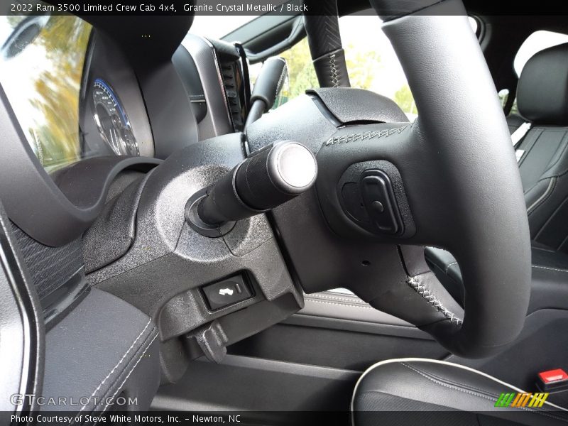 Granite Crystal Metallic / Black 2022 Ram 3500 Limited Crew Cab 4x4